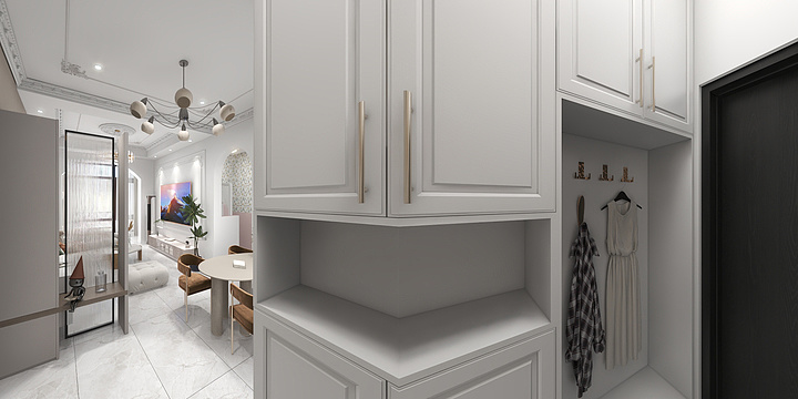 Abner逸尘-雅居乐D区法式风格-装修设计方案