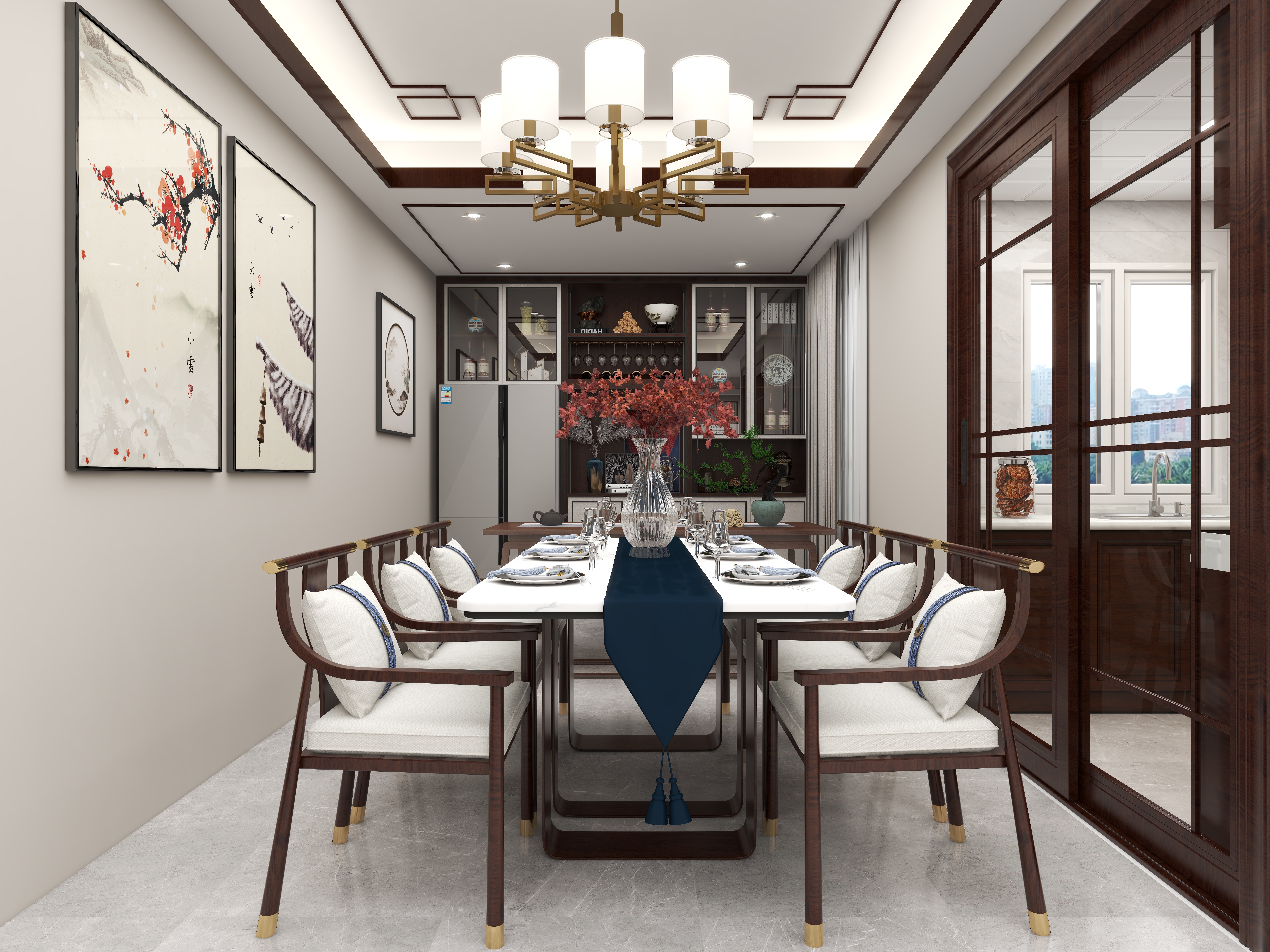 风筝设计工作室-127㎡4室-副本-装修设计方案