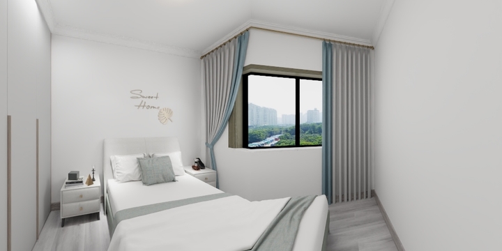 设计师一范龙强-书香雅苑-装修设计方案