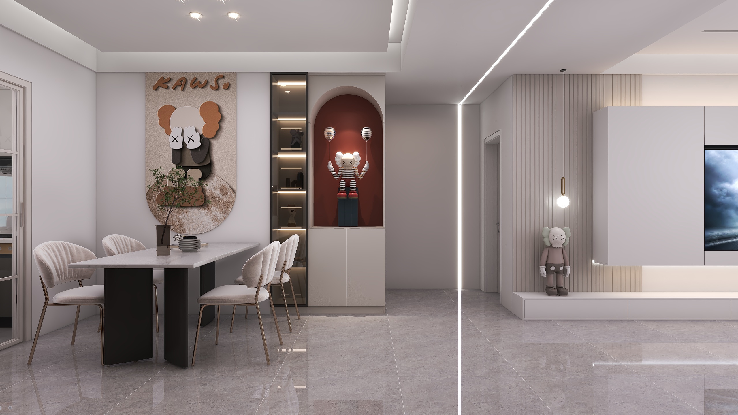 ❀Jenny-华信·越绣华府110㎡3室-装修设计方案