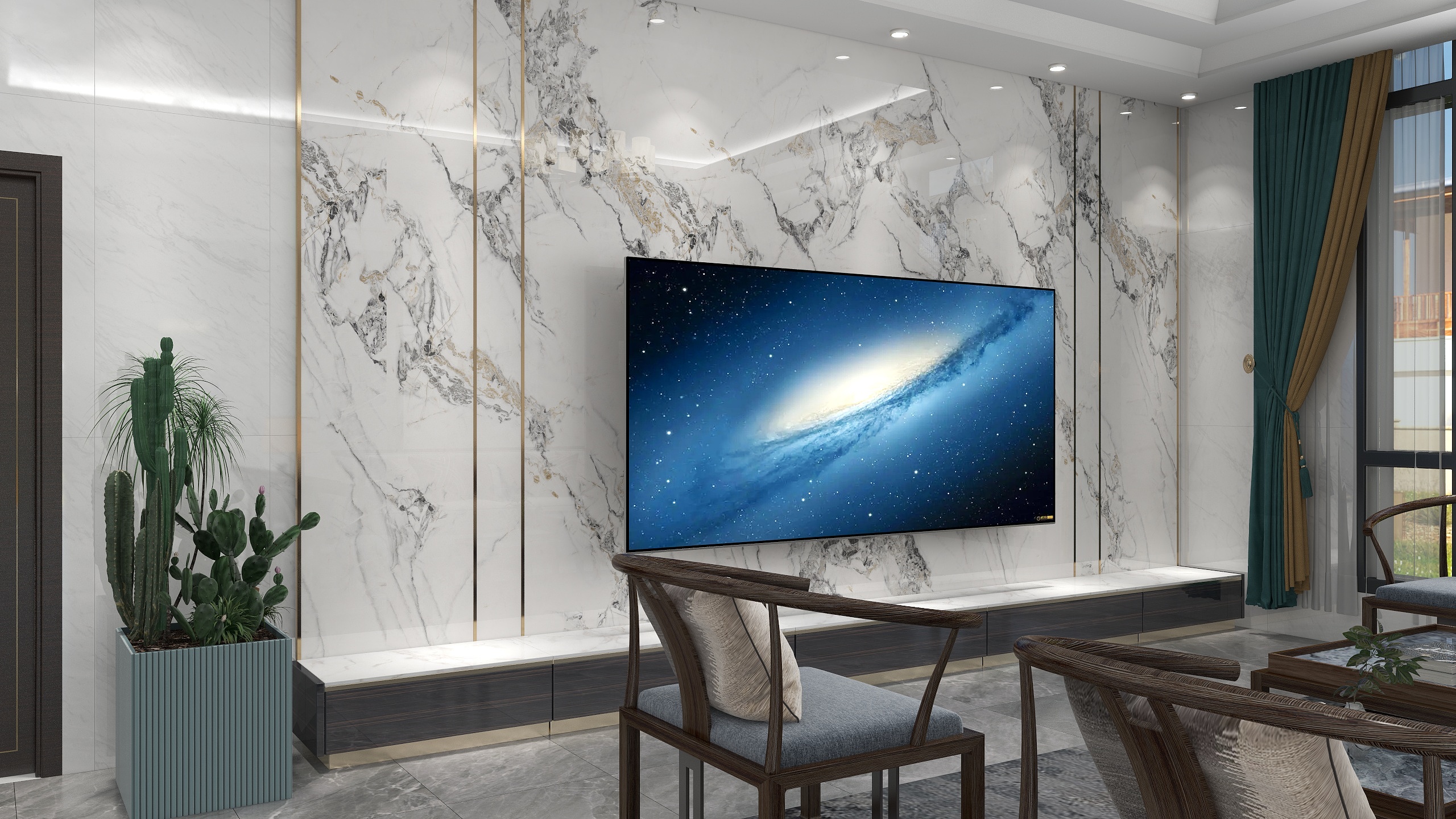 阿木道-梅花镇别墅-装修设计方案