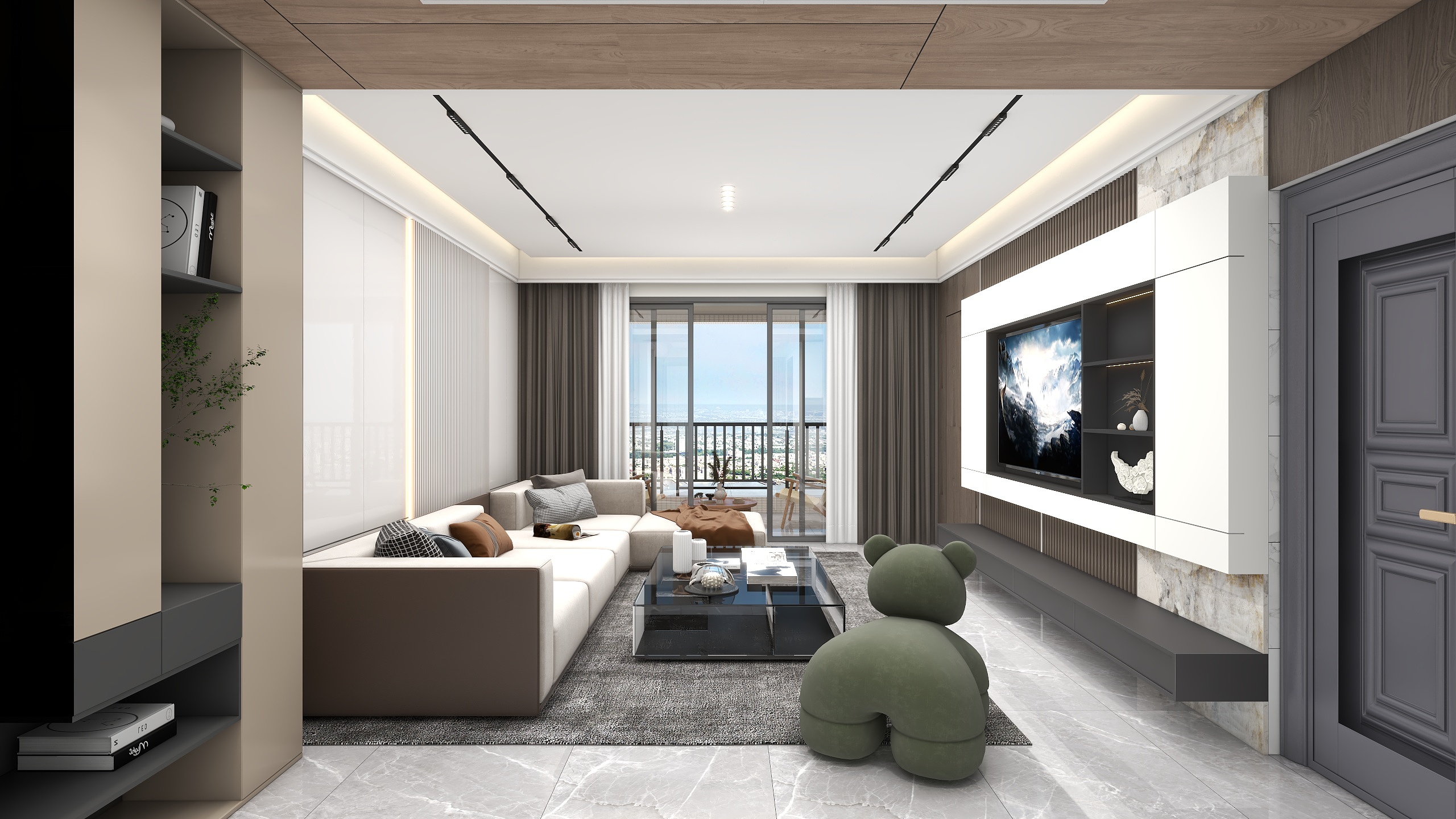 全案设计丶马明-【现代、无主灯】繁荣学府-装修设计方案