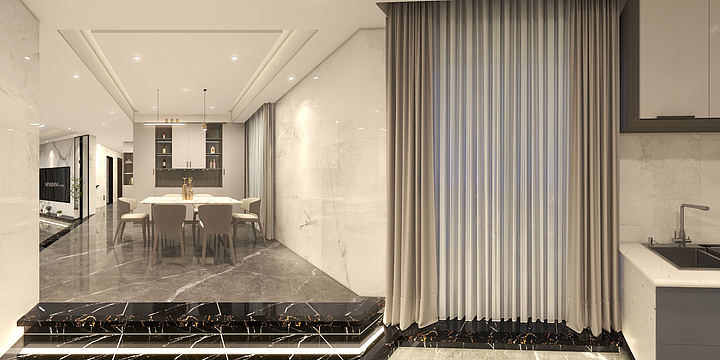 设计师@莫文典-雍逸华庭2座204（现代轻奢）-装修设计方案