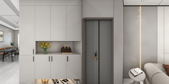 卍邦美装饰卍-现代简约114㎡3室--装修设计方案