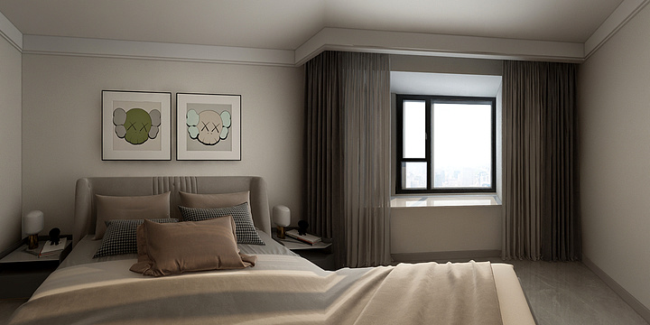 首席设计师A-双汇华府作图-装修设计方案