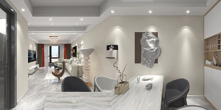 设计师周发扬-鼎观世界雅居-装修设计方案