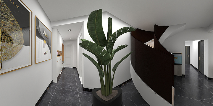 彭华2028-成林平坝复式楼-装修设计方案