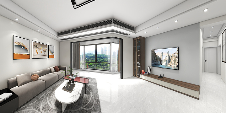 秀屋坊全屋智能整装-氮肥厂2-2-1601李总雅居-装修设计方案