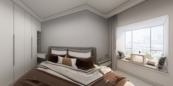 微禾装饰设计-阳光瑞景2-2-1301-装修设计方案