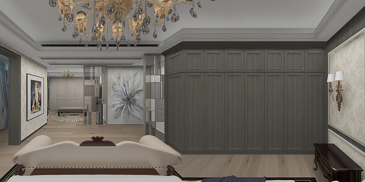 南宁福鑫全屋整装-三楼主卧设计-装修设计方案