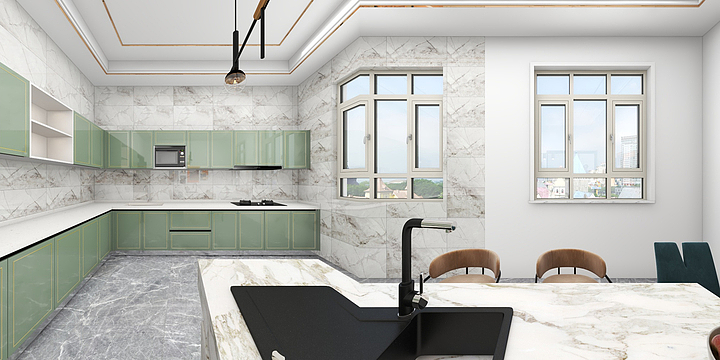 马江-宋村自建别墅2-装修设计方案