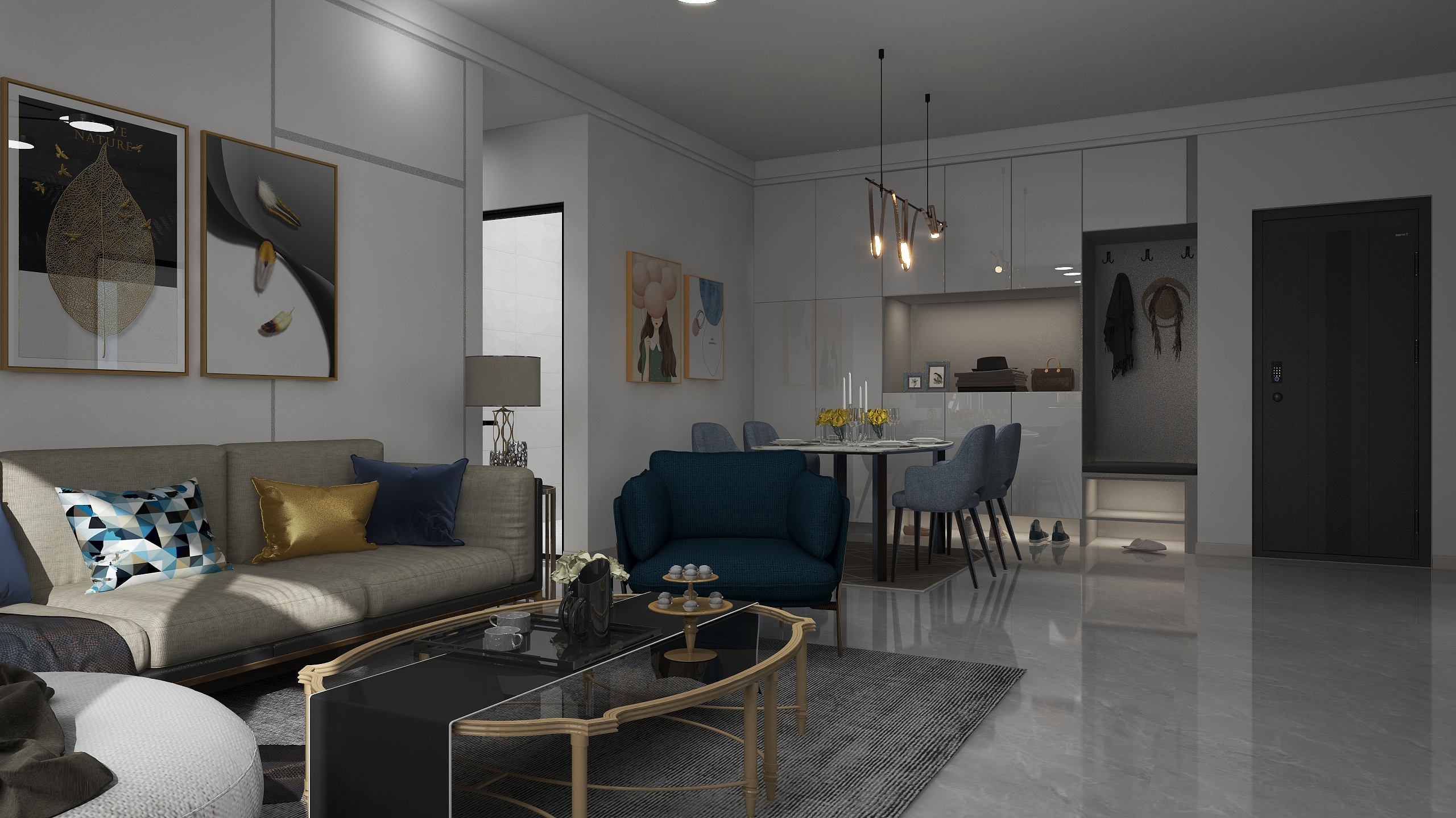 阐云家装-春城檀越府-装修设计方案