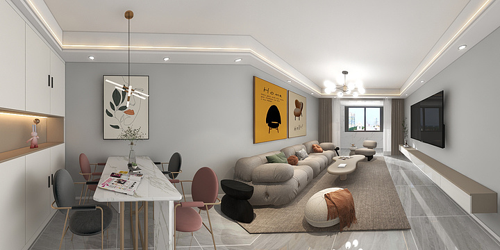 等树-华宇悦城  -装修设计方案