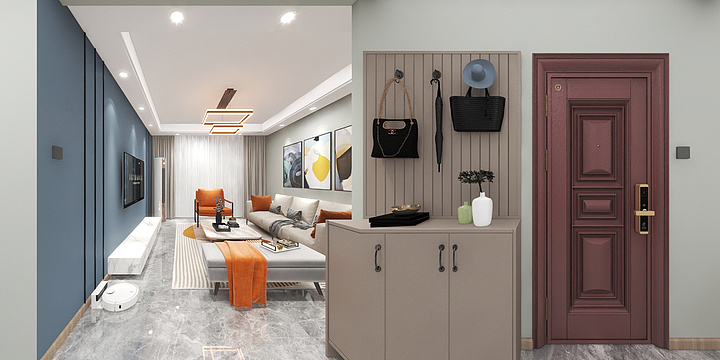 王有鑫-盛景花园效果图-副本-装修设计方案