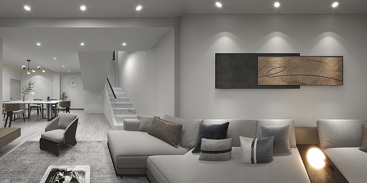 元镜空间设计-溪岸雅苑30-3-装修设计方案