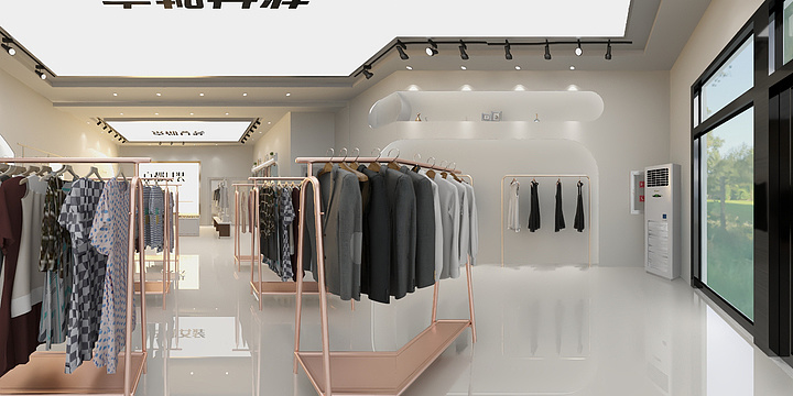 Aq高端全案定制-服装店-副本-装修设计方案