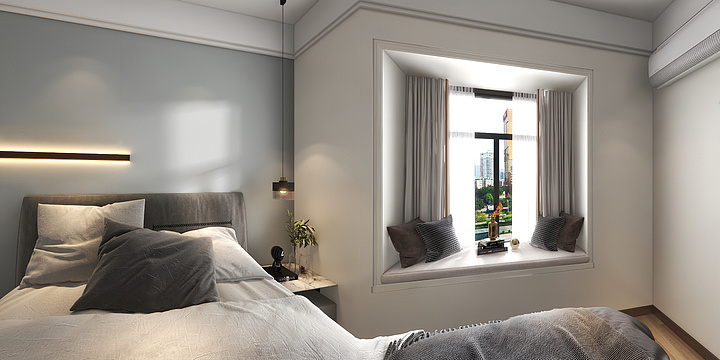 平方米x-现代轻奢-装修设计方案