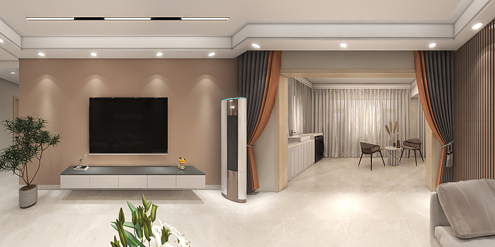 一辰空间设计-滨湖小镇4栋3单元601东户-装修设计方案