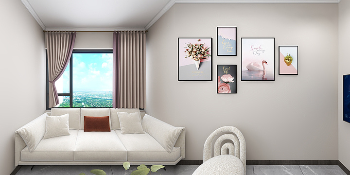 刘年兵-香山美域A12-1-24-4项秀林效果图-装修设计方案