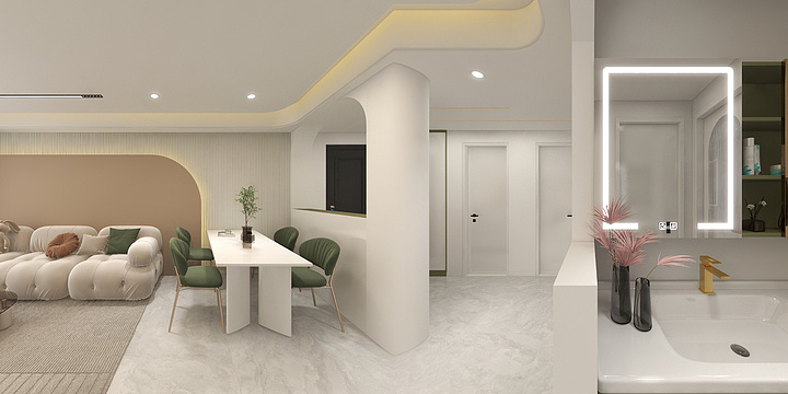 流苏陌年-瑞和城三房-装修设计方案