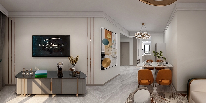 Zr丶Zhang-中梁百合四季-现代轻奢-装修设计方案