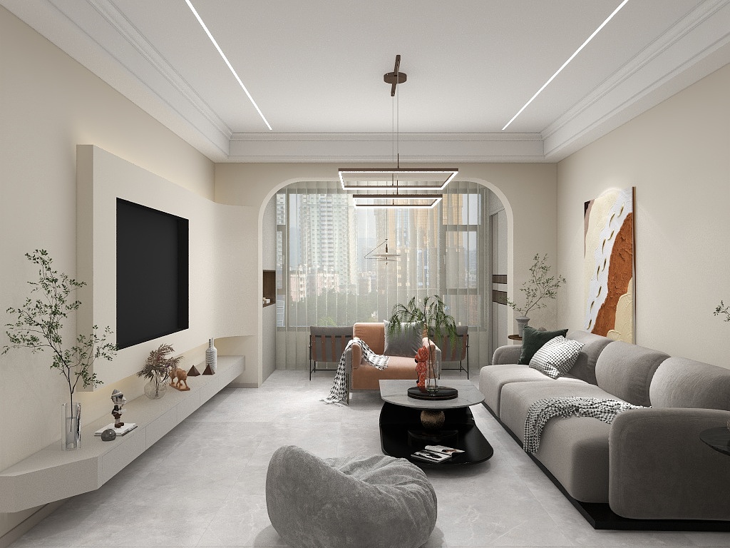 设计师伍号-新安江花园戈医生雅居1-装修设计方案