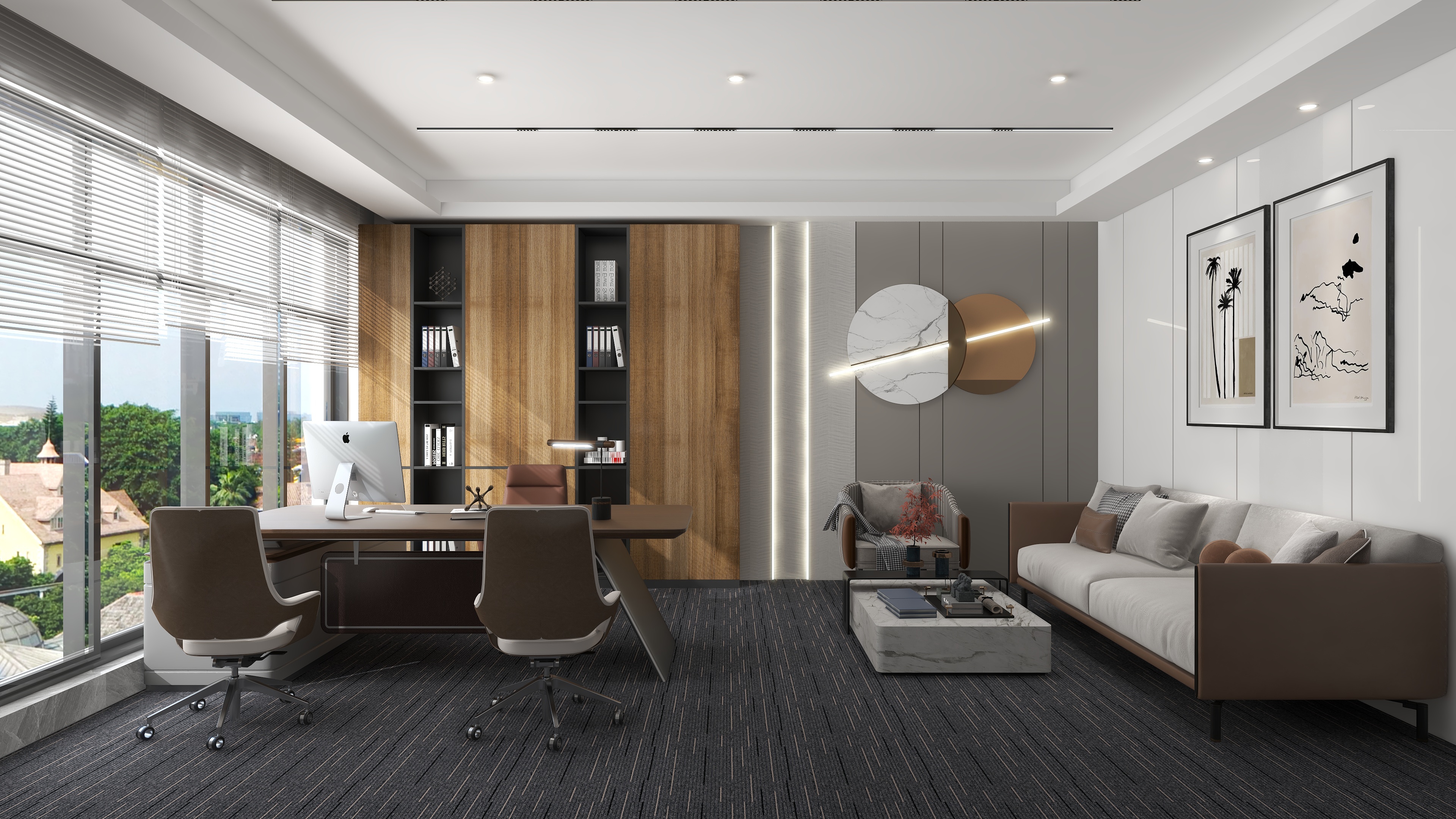 坎山饼锅锅-办公室设计-装修设计方案