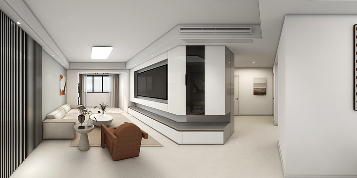 飞格空间fjZZ-鹿达小区1004室.dwg-装修设计方案