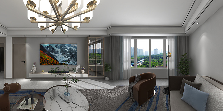 一帆软装设计-中央国际7#202302-装修设计方案