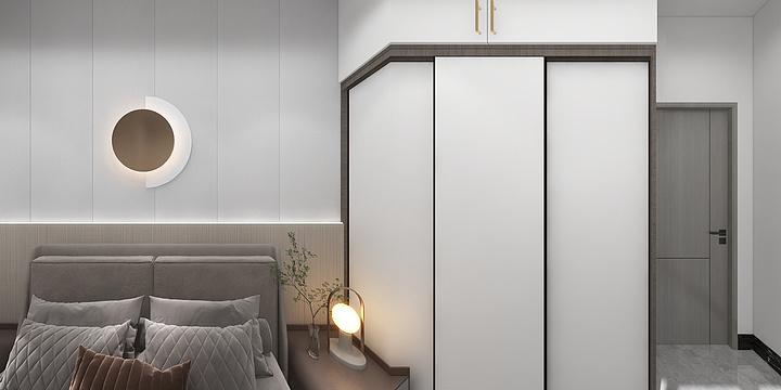 野柒-绿锦华府6-1503奶油风-装修设计方案