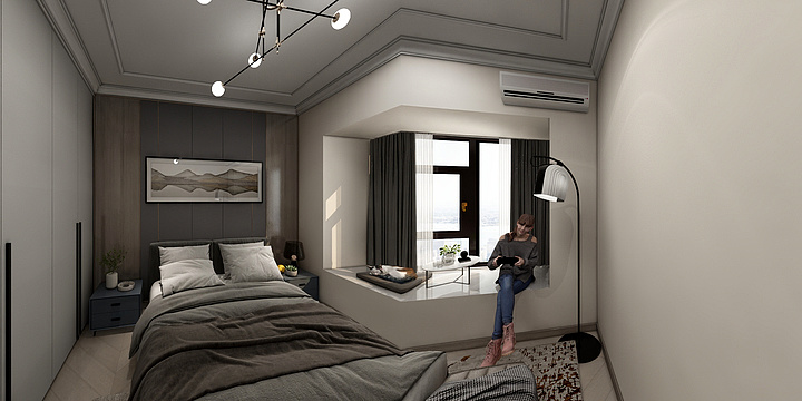 祢迭香-常德天玺8-装修设计方案