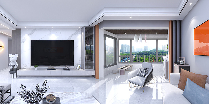 庄浪县紫荆装饰-东霖家园-装修设计方案