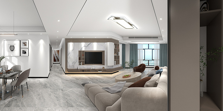 何明明-诚信 御景园8栋502-装修设计方案