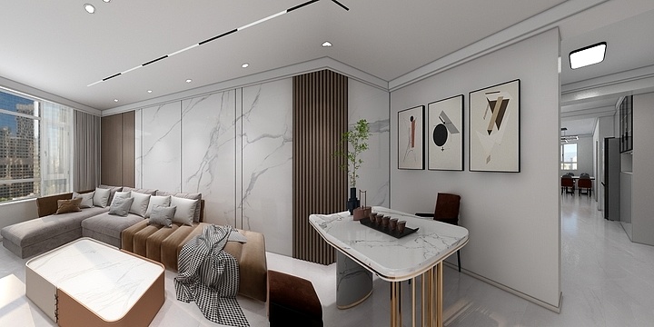 微禾装饰设计-馨达园2-2-1201-装修设计方案