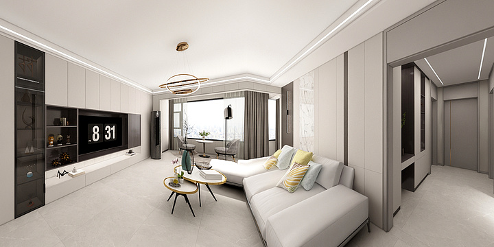 丶阿彬-明德府效果图-副本-装修设计方案