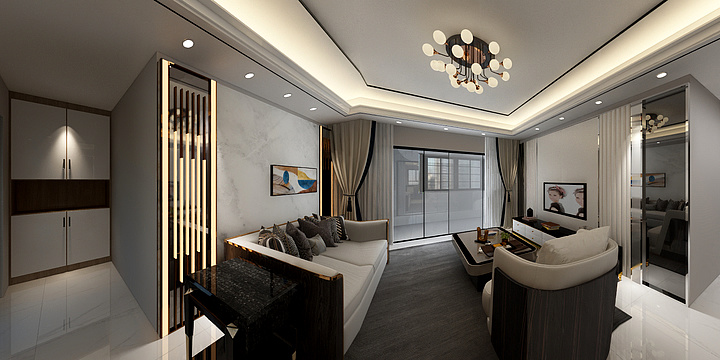 雨侨高丽阿闯-中海燕矶听潮-装修设计方案