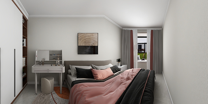 永济全案设计-样板间-装修设计方案