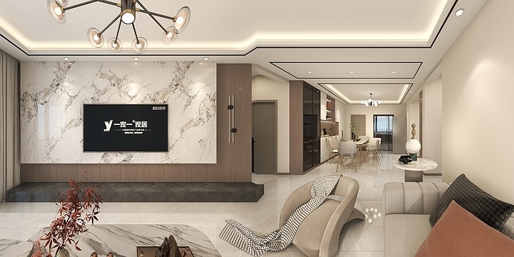 村长家的设计师-书香华庭-现代-X-装修设计方案