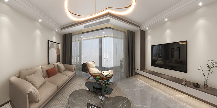 小馬i-130㎡3室 8号-装修设计方案