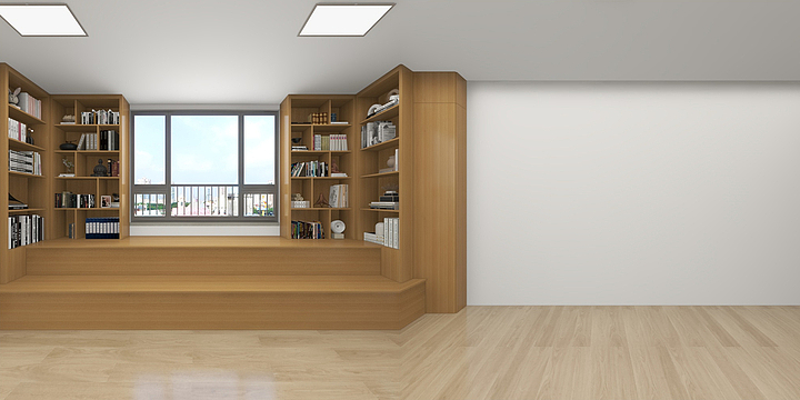 千杯风月醉-图书馆-装修设计方案