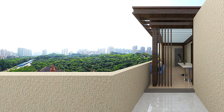 雅美居设计田工-尚龙原著二期6-2-1701顶复-装修设计方案