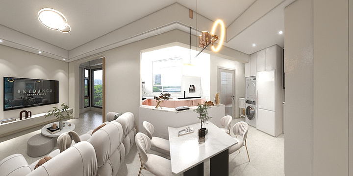 亚美豪阁小何-鼎峰套二(1)-副本-副本-装修设计方案