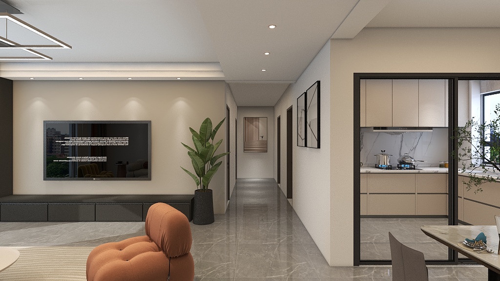 海天全案设计师田华-中天首府-装修设计方案