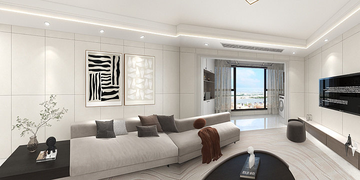 海雄装饰-朱村-凤秀120方04户型-装修设计方案