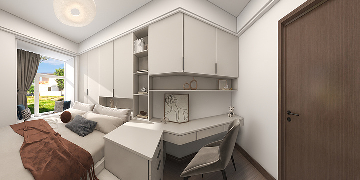 全屋定制设计谷-杭怡花苑-装修设计方案