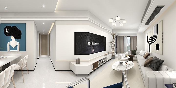 159****4433mXBA-锦悦府10-2-803效果图-装修设计方案