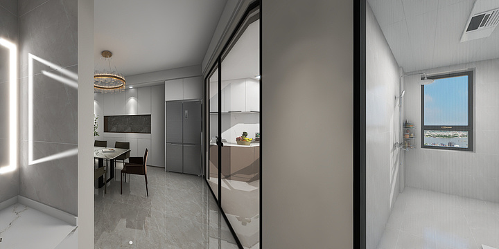 丁开强-现代简约3-装修设计方案