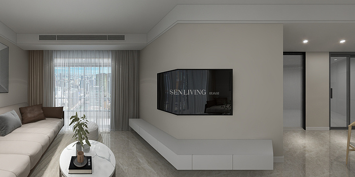 夏茂容-客餐厅111-装修设计方案