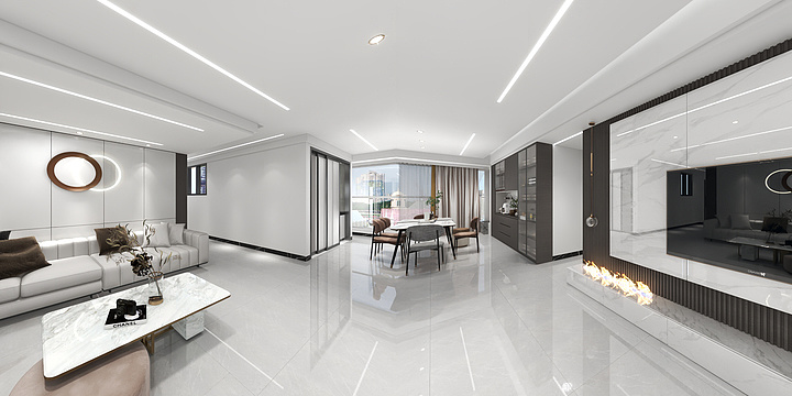 匠艺装饰丨林-邵阳县芙蓉学府-装修设计方案