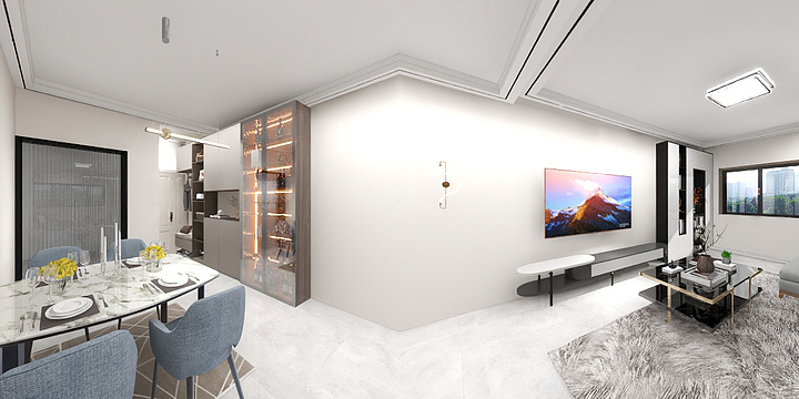 RainSgTn-西网江湾城-装修设计方案